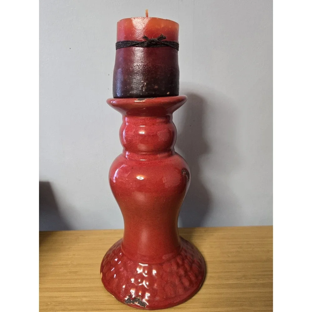 Ceramic Pillar Candle Holders With‎ 